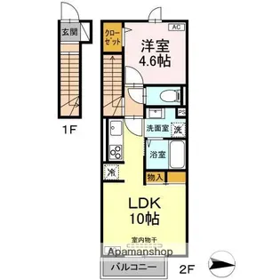 REKORA【2階】の間取り