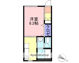 草瀬マンション【3号号室】の間取り