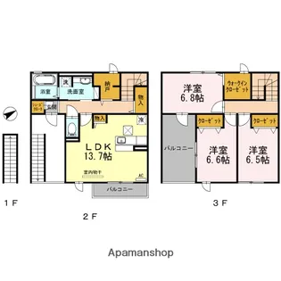 アイリスT【2階】の間取り