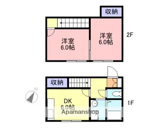 パープル【B号室】の間取り