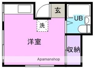 コーポNTA【202号室】の間取り