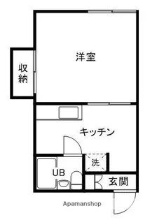 コーポブリーズ【1-F号室】の間取り
