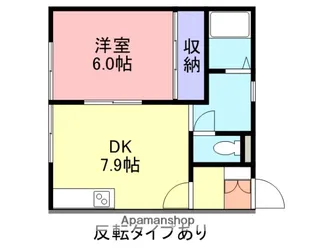 スカイハイツⅡ【202号室】の間取り