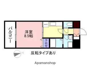メゾンフィービー【305号室】の間取り