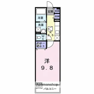 エレガントヴィエⅡ【2階】の間取り