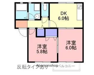 ドゥファミーユ【2階】の間取り