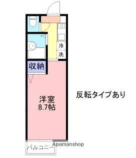 フィオーレ花園【102号室】の間取り