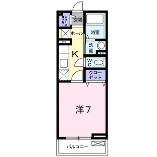 瑞木A【2階】の間取り