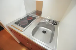 レオパレスリバーサイド【102号室】のキッチン