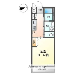 AZALEA(アゼリア)【202号室】の間取り