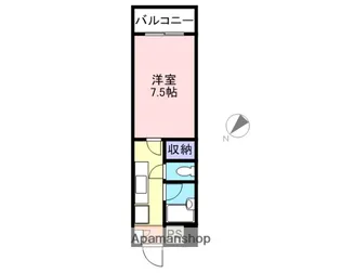 エクセル富士見マンション【8階】の間取り