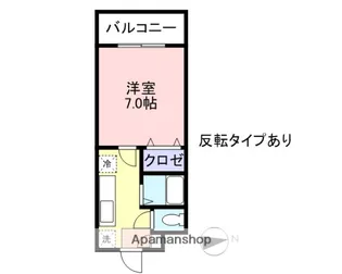 メゾンクレヴァ【302号室】の間取り