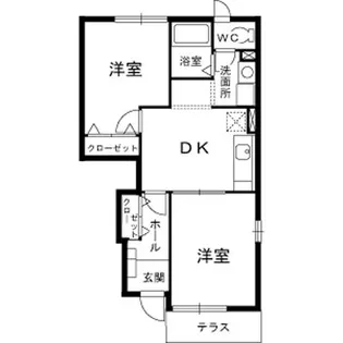 マルグリットⅠ【102号室】の間取り