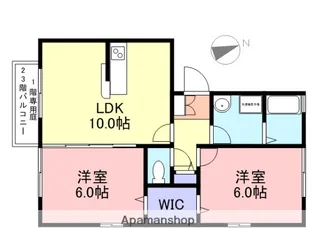 ローリエ【3階】の間取り