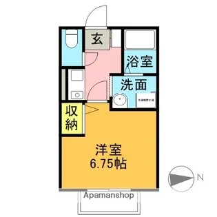 パルティール【2階】の間取り