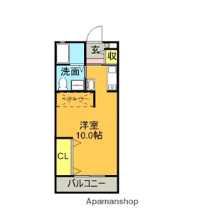 グランシア錦新町【302号室】の間取り