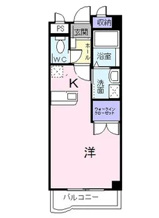 アヴァンシアM【203号室】の間取り