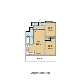 アレグリア【101号室】の間取り