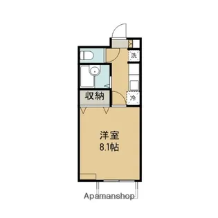 メゾン山崎Ⅱ【2階】の間取り