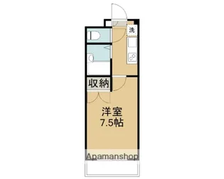 ハイツN.K【1階】の間取り