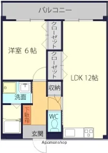 ハイツN.K【503号室】の間取り