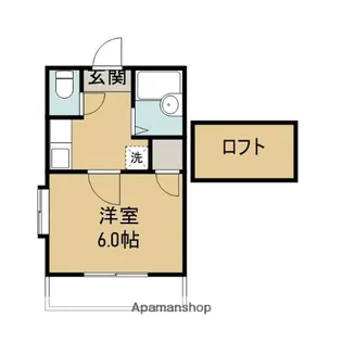メゾン・アソシエート【2階】の間取り