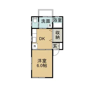 スイートハイペアⅡ【2階】の間取り