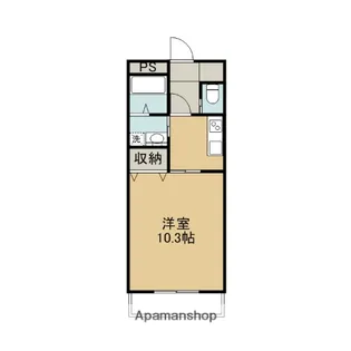 エクセレントプレイス【306号室】の間取り