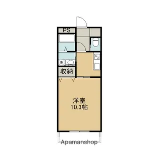 エクセレントプレイス【3階】の間取り