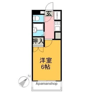 ブルーウイング【2階】の間取り