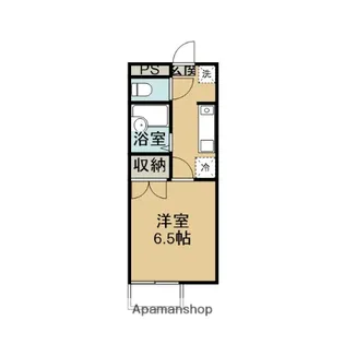 リヴズモネⅢ【102号室】の間取り