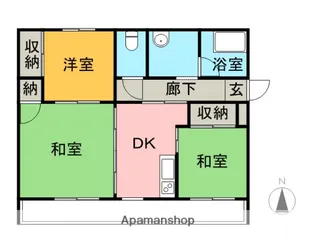 石倉ビル【106号室】の間取り