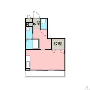 イースト1205【101号室】の間取り