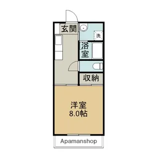 イーストコーポ【6階】の間取り