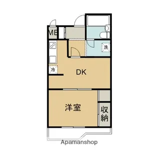キムラビル【1階】の間取り