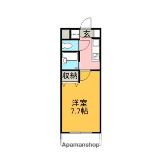 グランヴェールハイム【1階】の間取り