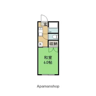 リバーサイド野津【2階】の間取り
