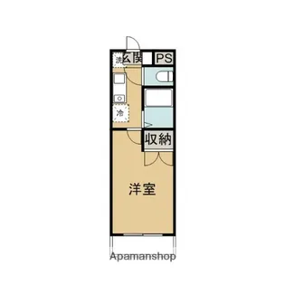 ホワイトパレス【4階】の間取り
