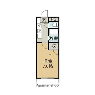 Fハウス【1階】の間取り