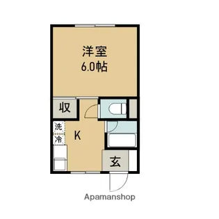 サンビレッジM【102号室】の間取り