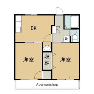 フレグランスアダカエ【1階】の間取り