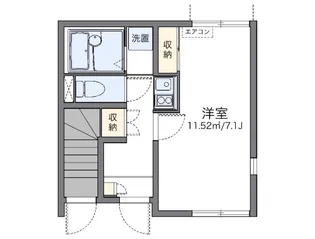 レオネクスト地行場【1階】の間取り