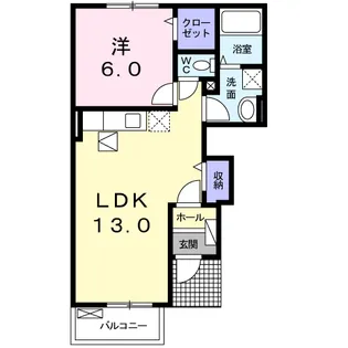 エテルノコマンド【1階】の間取り