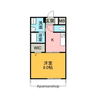 コンフォール【4階】の間取り