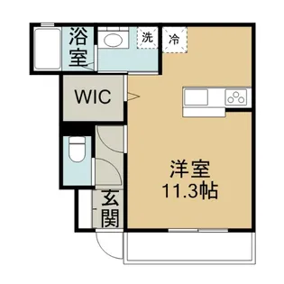 エーデルハイム布志名【1階】の間取り