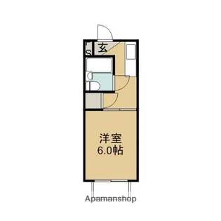 フラットカーサ【1階】の間取り