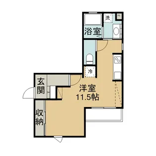 オッツエムⅡ【2階】の間取り