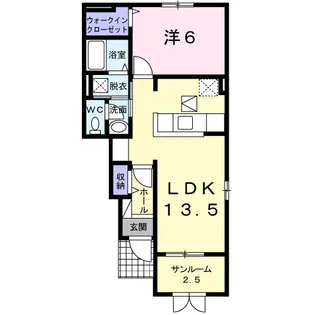 デーアⅡ【1階】の間取り