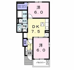 エクステーゼ Ⅰ【1階】の間取り