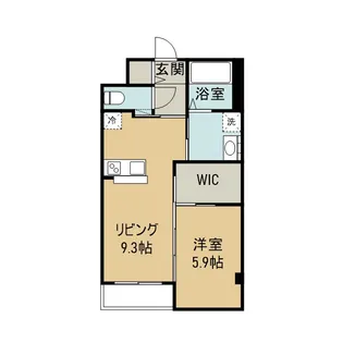 クレオン【2階】の間取り